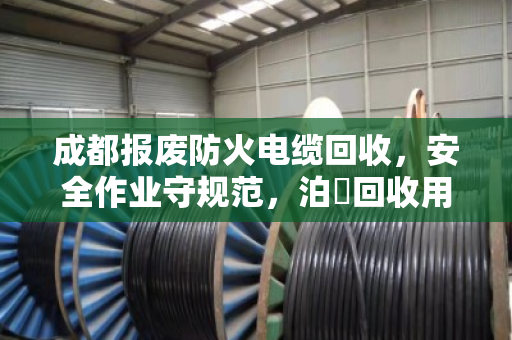 成都报废防火电缆回收,安全作业守规范,泊祎回收用细节守护每一道防线 成都报废防火电缆回收,安全作业守规范,泊祎回收用细节守护每一道防线