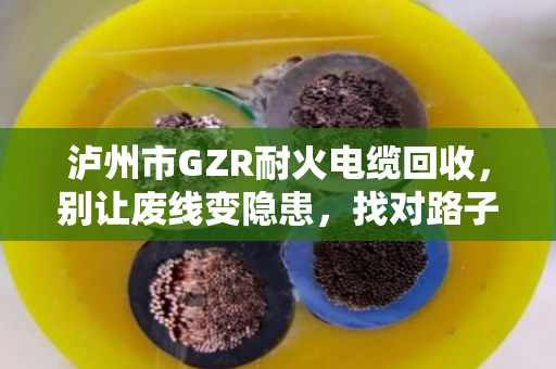 泸州市GZR耐火电缆回收，别让废线变隐患，找对路子才值钱