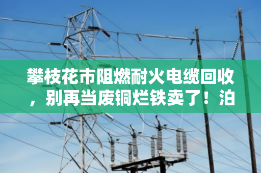 攀枝花市阻燃耐火电缆回收,别再当废铜烂铁卖了!泊祎回收给你算笔明白账 攀枝花市阻燃耐火电缆回收,别再当废铜烂铁卖了!泊祎回收给你算笔明白账