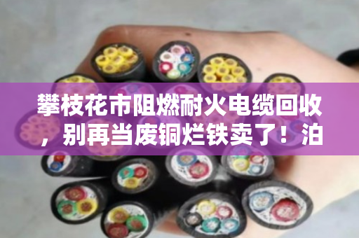 攀枝花市阻燃耐火电缆回收，别再当废铜烂铁卖了！泊祎回收给你算笔明白账