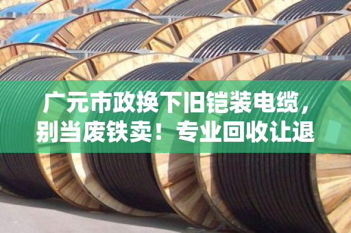 广元市政换下旧铠装电缆,别当废铁卖!专业回收让退役缆线再值钱 广元市政换下旧铠装电缆,别当废铁卖!专业回收让退役缆线再值钱