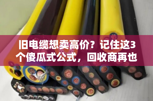 旧电缆想卖高价？记住这3个傻瓜式公式，回收商再也忽悠不了你