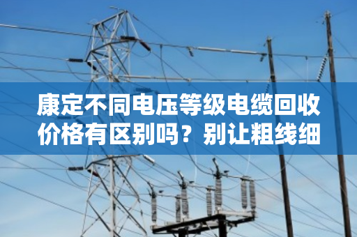 康定不同电压等级电缆回收价格有区别吗?别让粗线细线蒙了你 康定不同电压等级电缆回收价格有区别吗?别让粗线细线蒙了你