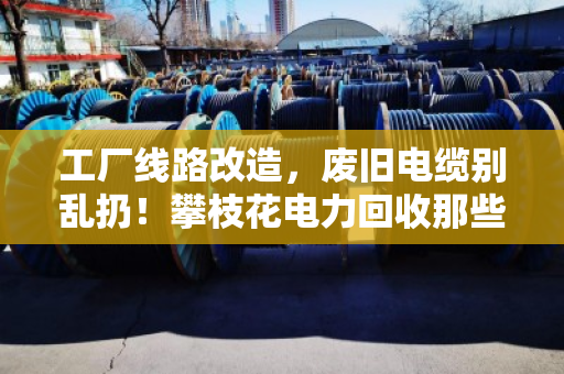 工厂线路改造,废旧电缆别乱扔!攀枝花电力回收那些事儿 工厂线路改造,废旧电缆别乱扔!攀枝花电力回收那些事儿