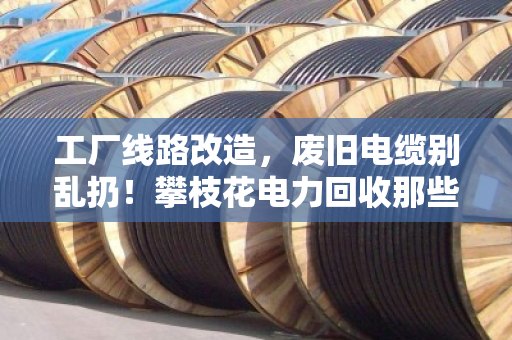 工厂线路改造，废旧电缆别乱扔！攀枝花电力回收那些事儿