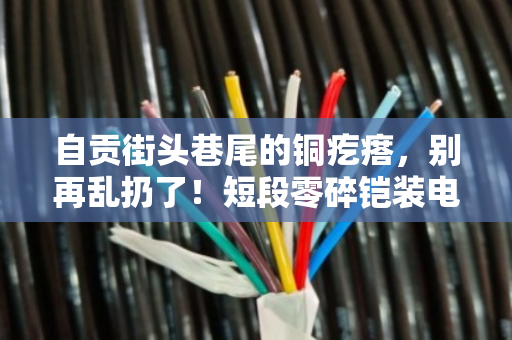 自贡街头巷尾的铜疙瘩,别再乱扔了!短段零碎铠装电缆回收,泊祎回收连碎线头都上门收 自贡街头巷尾的铜疙瘩,别再乱扔了!短段零碎铠装电缆回收,泊祎回收连碎线头都上门收