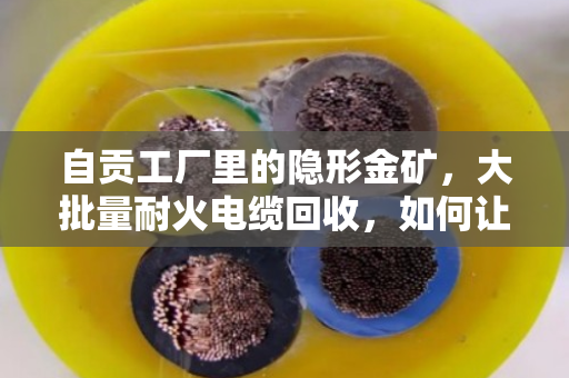 自贡工厂里的隐形金矿,大批量耐火电缆回收,如何让车间旧线变真金白银? 自贡工厂里的隐形金矿,大批量耐火电缆回收,如何让车间旧线变真金白银?