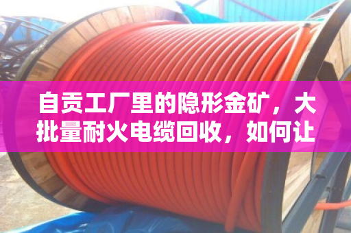 自贡工厂里的隐形金矿,大批量耐火电缆回收,如何让车间旧线变真金白银? 自贡工厂里的隐形金矿,大批量耐火电缆回收,如何让车间旧线变真金白银?