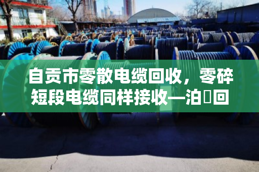 自贡市零散电缆回收，零碎短段电缆同样接收—泊祎回收让废线变现不再难