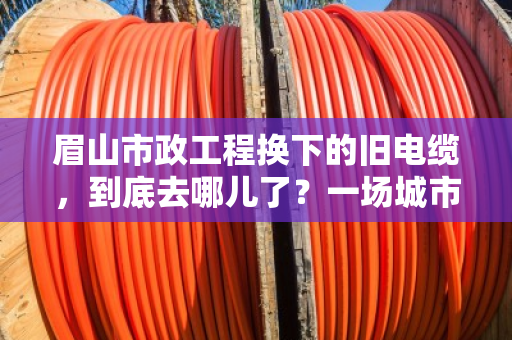 眉山市政工程换下的旧电缆，到底去哪儿了？一场城市更新里的隐形生意