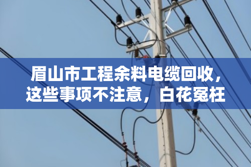 眉山市工程余料电缆回收,这些事项不注意,白花冤枉钱还惹麻烦 眉山市工程余料电缆回收,这些事项不注意,白花冤枉钱还惹麻烦