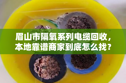 眉山市隔氧系列电缆回收,本地靠谱商家到底怎么找?泊祎回收给您交个实底 眉山市隔氧系列电缆回收,本地靠谱商家到底怎么找?泊祎回收给您交个实底