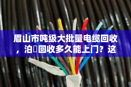 眉山市吨级大批量电缆回收,泊祎回收多久能上门?这篇讲透! 眉山市吨级大批量电缆回收,泊祎回收多久能上门?这篇讲透!