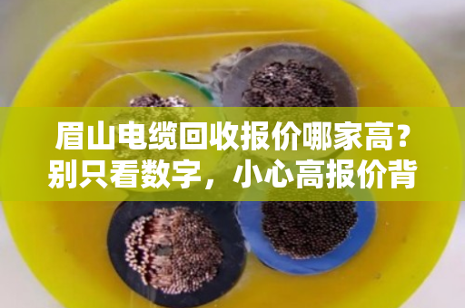 眉山电缆回收报价哪家高?别只看数字,小心高报价背后的坑 眉山电缆回收报价哪家高?别只看数字,小心高报价背后的坑