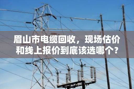 眉山市电缆回收，现场估价和线上报价到底该选哪个？