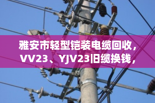 雅安市轻型铠装电缆回收,VV23、YJV23旧缆换钱,找对路子很重要 雅安市轻型铠装电缆回收,VV23、YJV23旧缆换钱,找对路子很重要