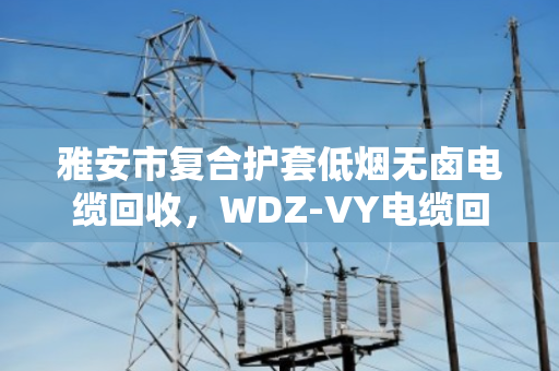 雅安市复合护套低烟无卤电缆回收,WDZ‑VY电缆回收,找对路子比啥都强 雅安市复合护套低烟无卤电缆回收,WDZ‑VY电缆回收,找对路子比啥都强