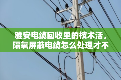 雅安电缆回收里的技术活,隔氧屏蔽电缆怎么处理才不亏? 雅安电缆回收里的技术活,隔氧屏蔽电缆怎么处理才不亏?