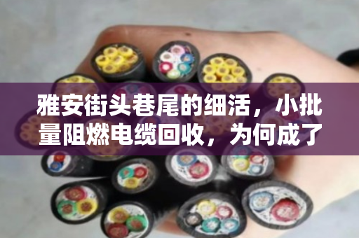 雅安街头巷尾的细活,小批量阻燃电缆回收,为何成了门技术活? 雅安街头巷尾的细活,小批量阻燃电缆回收,为何成了门技术活?