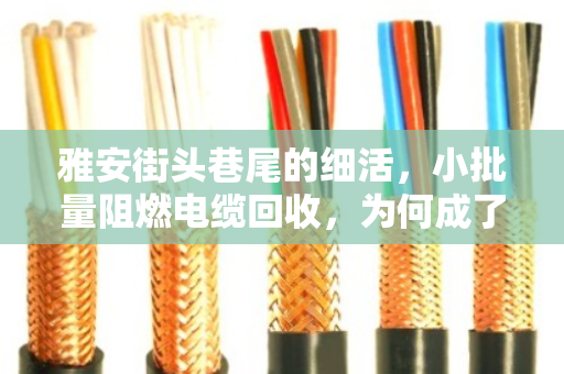 雅安街头巷尾的细活,小批量阻燃电缆回收,为何成了门技术活? 雅安街头巷尾的细活,小批量阻燃电缆回收,为何成了门技术活?
