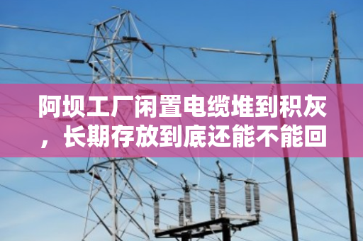 阿坝工厂闲置电缆堆到积灰,长期存放到底还能不能回收?别等烂成废铜才后悔 阿坝工厂闲置电缆堆到积灰,长期存放到底还能不能回收?别等烂成废铜才后悔
