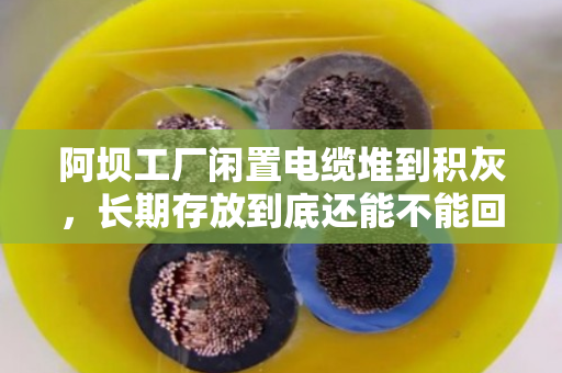 阿坝工厂闲置电缆堆到积灰，长期存放到底还能不能回收？别等烂成废铜才后悔