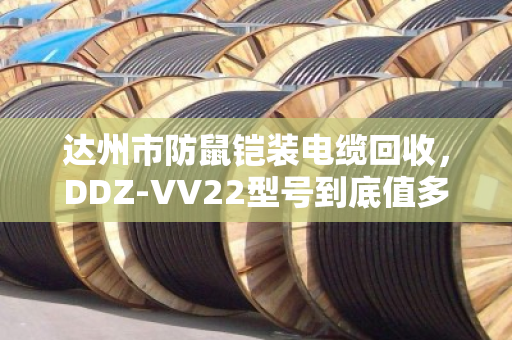达州市防鼠铠装电缆回收，DDZ-VV22型号到底值多少钱？泊祎回收告诉你门道