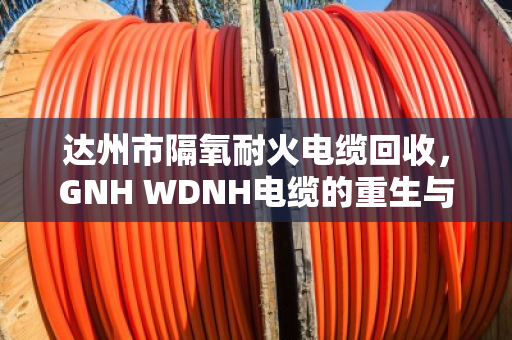 达州市隔氧耐火电缆回收,GNH WDNH电缆的重生与价值再发现 达州市隔氧耐火电缆回收,GNH WDNH电缆的重生与价值再发现