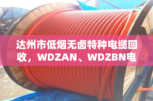 达州市低烟无卤特种电缆回收，WDZAN、WDZBN电缆回收多少钱一米？泊祎回收给你说明白