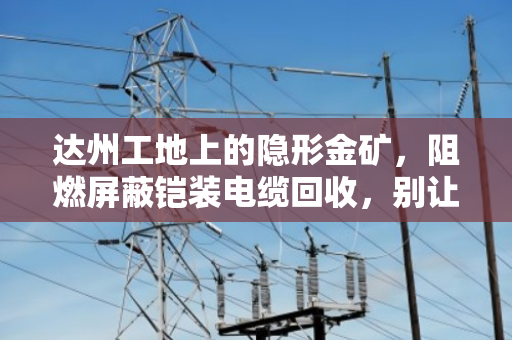 达州工地上的隐形金矿,阻燃屏蔽铠装电缆回收,别让废线烂在土里 达州工地上的隐形金矿,阻燃屏蔽铠装电缆回收,别让废线烂在土里