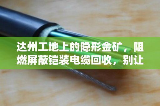 达州工地上的隐形金矿,阻燃屏蔽铠装电缆回收,别让废线烂在土里 达州工地上的隐形金矿,阻燃屏蔽铠装电缆回收,别让废线烂在土里