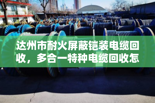 达州市耐火屏蔽铠装电缆回收，多合一特种电缆回收怎么选？老牌回收商泊祎回收给你讲透门道