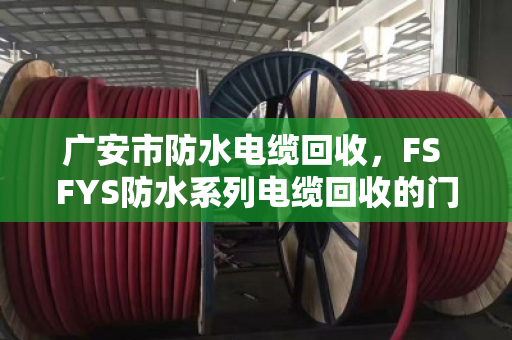 广安市防水电缆回收,FS FYS防水系列电缆回收的门道与实惠 广安市防水电缆回收,FS FYS防水系列电缆回收的门道与实惠