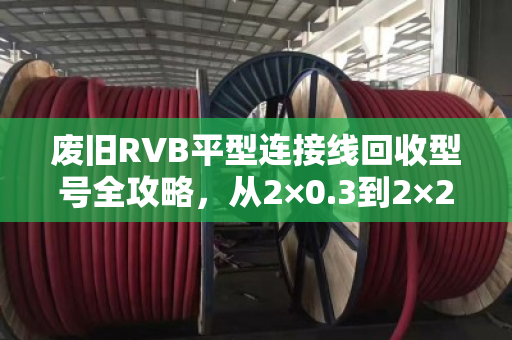 废旧RVB平型连接线回收型号全攻略,从2×0.3到2×2.5,别再当废铁卖! 废旧RVB平型连接线回收型号全攻略,从2×0.3到2×2.5,别再当废铁卖!