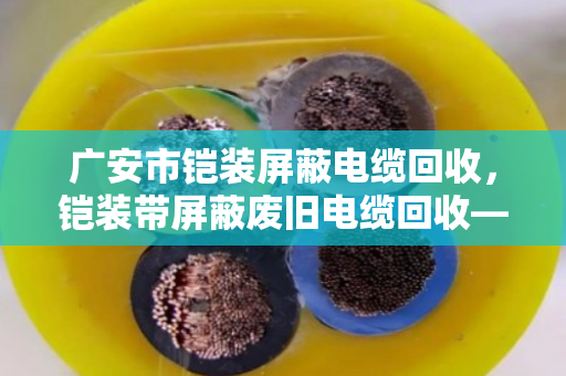 广安市铠装屏蔽电缆回收，铠装带屏蔽废旧电缆回收—找对路子，废线也能卖出好价钱