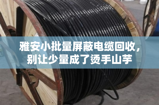 雅安小批量屏蔽电缆回收，别让少量成了烫手山芋