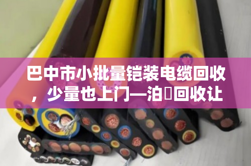 巴中市小批量铠装电缆回收,少量也上门—泊祎回收让废线变现钱 巴中市小批量铠装电缆回收,少量也上门—泊祎回收让废线变现钱