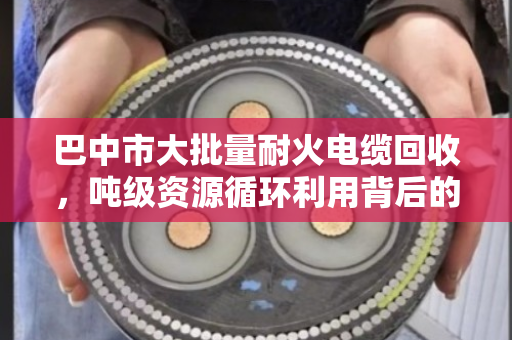 巴中市大批量耐火电缆回收,吨级资源循环利用背后的门道与价值 巴中市大批量耐火电缆回收,吨级资源循环利用背后的门道与价值