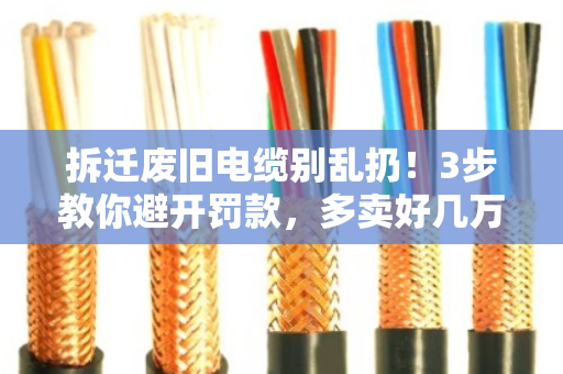 拆迁废旧电缆别乱扔!3步教你避开罚款,多卖好几万 拆迁废旧电缆别乱扔!3步教你避开罚款,多卖好几万