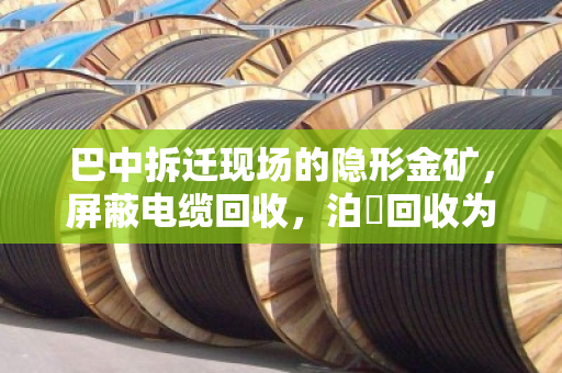 巴中拆迁现场的隐形金矿,屏蔽电缆回收,泊祎回收为何成了施工方的救火队? 巴中拆迁现场的隐形金矿,屏蔽电缆回收,泊祎回收为何成了施工方的救火队?