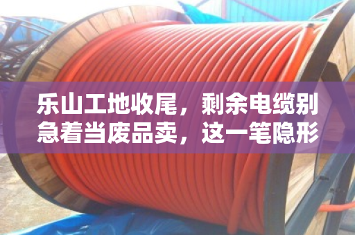 乐山工地收尾，剩余电缆别急着当废品卖，这一笔隐形利润很多人没算明白