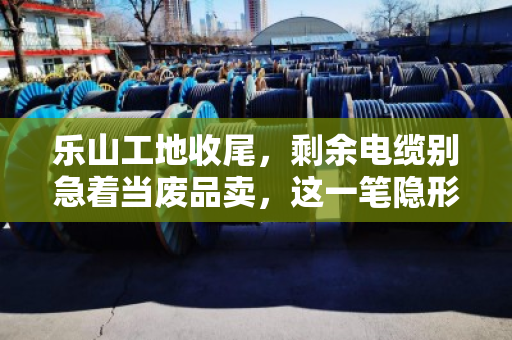 乐山工地收尾，剩余电缆别急着当废品卖，这一笔隐形利润很多人没算明白