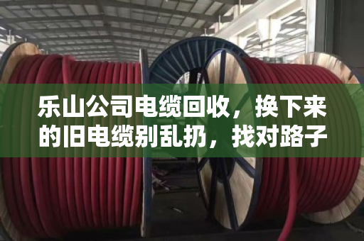 乐山公司电缆回收，换下来的旧电缆别乱扔，找对路子才是真省钱