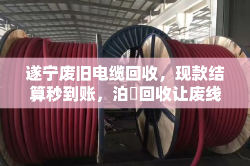 遂宁废旧电缆回收，现款结算秒到账，泊祎回收让废线变现金