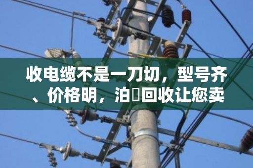 收电缆不是一刀切，型号齐、价格明，泊祎回收让您卖得踏实
