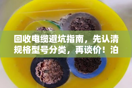 回收电缆避坑指南，先认清规格型号分类，再谈价！泊祎回收老手教你少走弯路