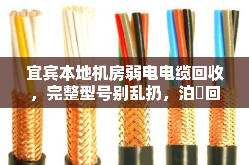 宜宾本地机房弱电电缆回收，完整型号别乱扔，泊祎回收帮你理清门道