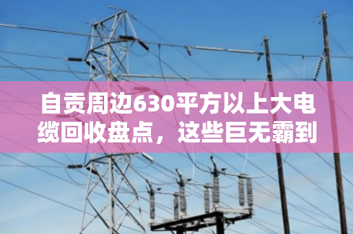 自贡周边630平方以上大电缆回收盘点，这些巨无霸到底值多少？