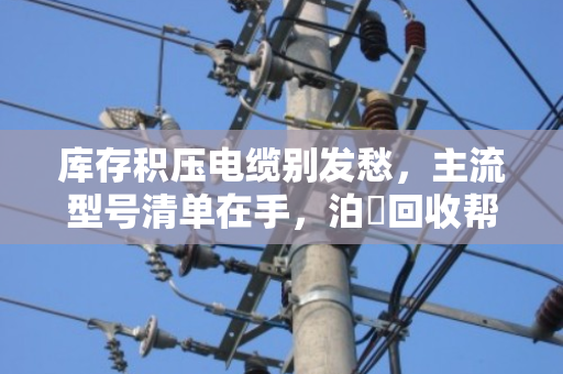 库存积压电缆别发愁，主流型号清单在手，泊祎回收帮你快速变现