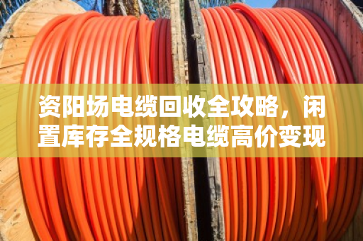 资阳场电缆回收全攻略，闲置库存全规格电缆高价变现，就找泊祎回收
